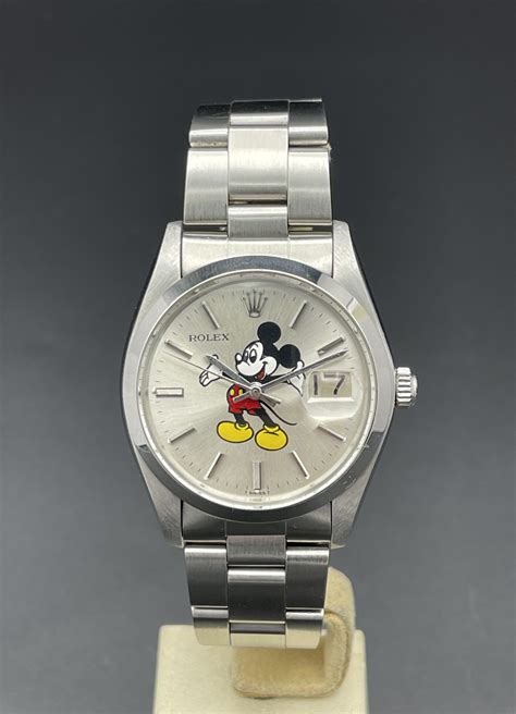 rolex ovetto mickey|rolex mickey mouse dials.